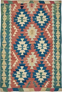 Turkish Handwoven Kilim Rug