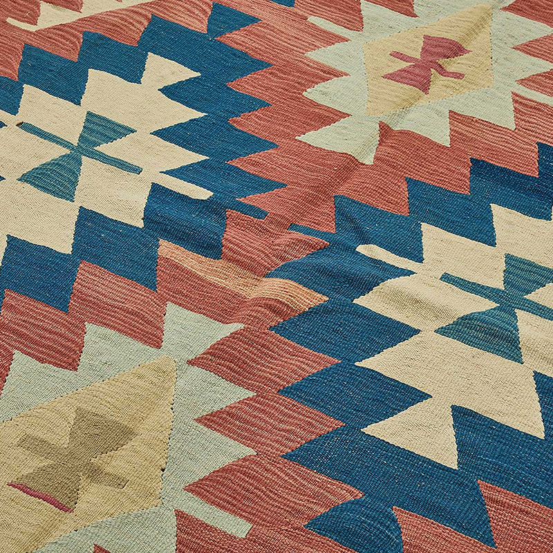 Turkish Handwoven Kilim Rug - K0092370