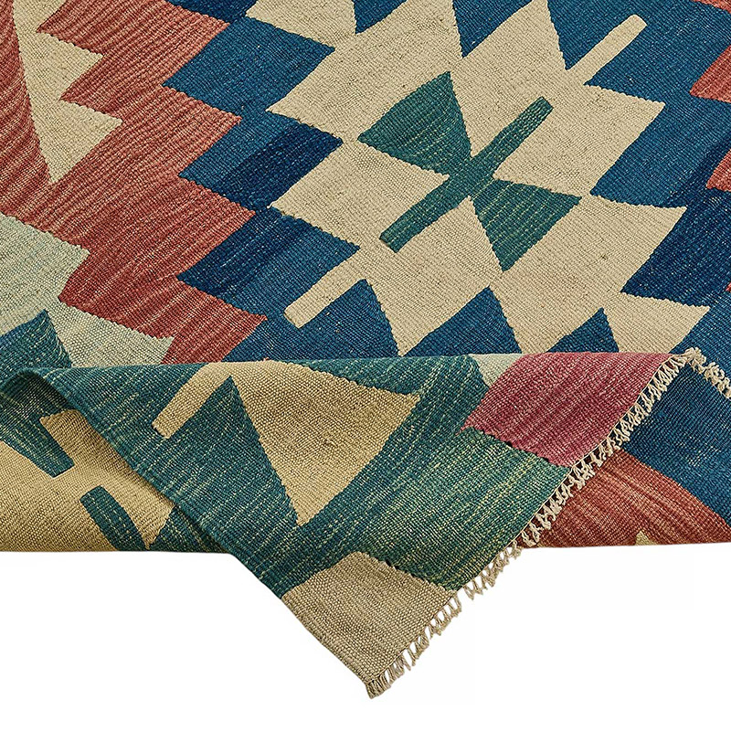 Turkish Handwoven Kilim Rug - K0092370
