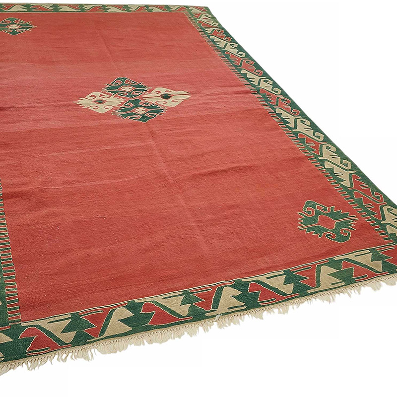 Turkish Handwoven Kilim Rug - K0092371