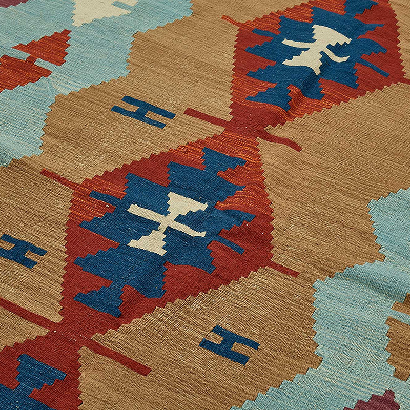 Turkish Handwoven Kilim Rug - K0092372