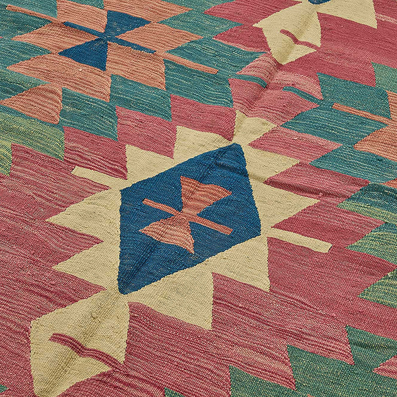 Turkish Handwoven Kilim Rug - K0092374