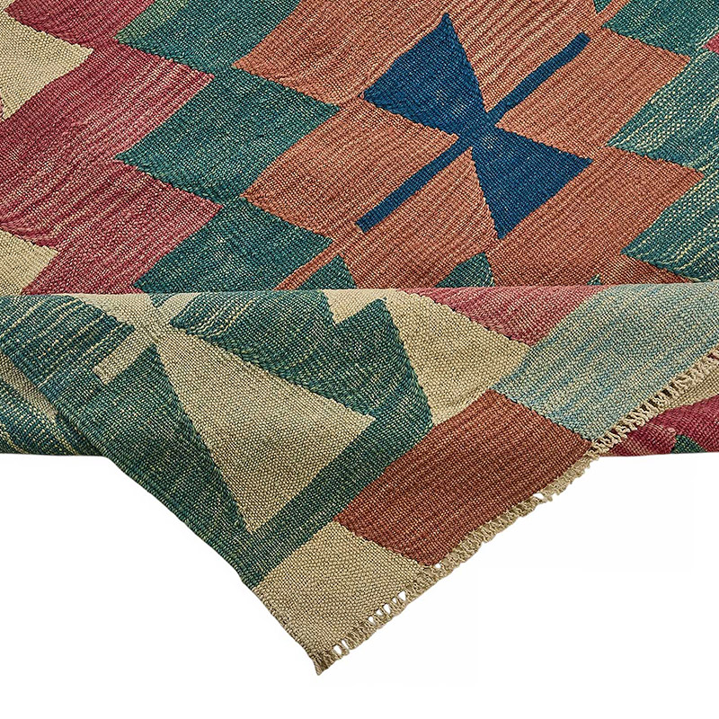 Turkish Handwoven Kilim Rug - K0092374