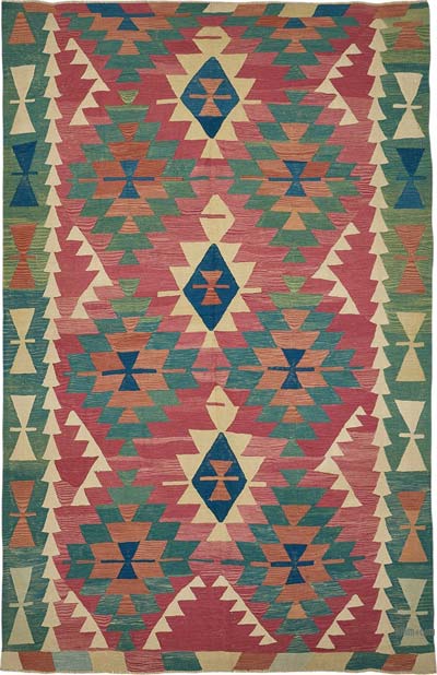 Turkish Handwoven Kilim Rug