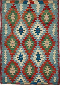 Turkish Handwoven Kilim Rug