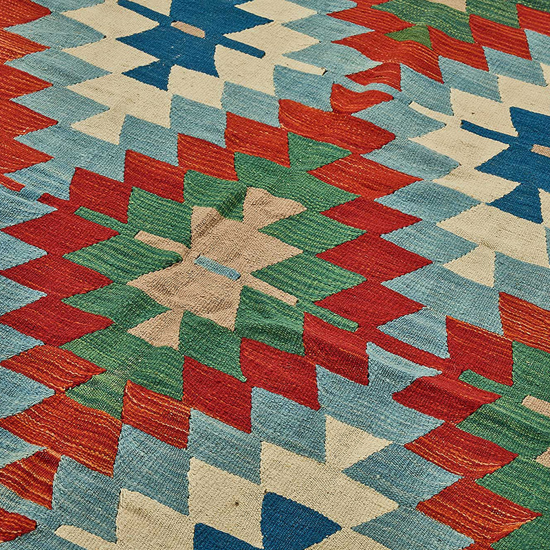 Turkish Handwoven Kilim Rug - K0092376