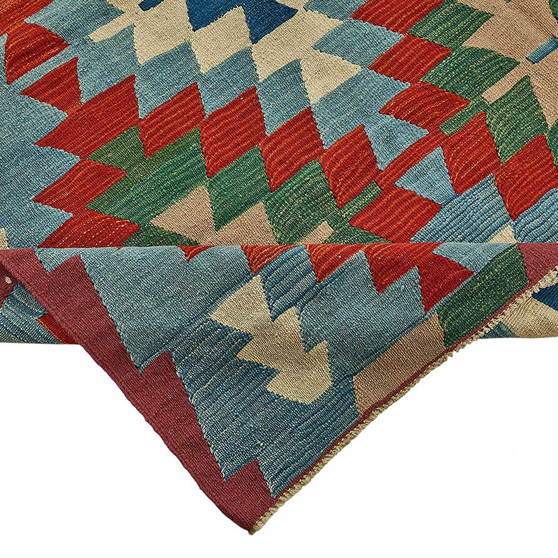 Turkish Handwoven Kilim Rug - K0092376