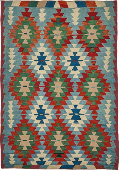Turkish Handwoven Kilim Rug