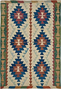 Turkish Handwoven Kilim Rug