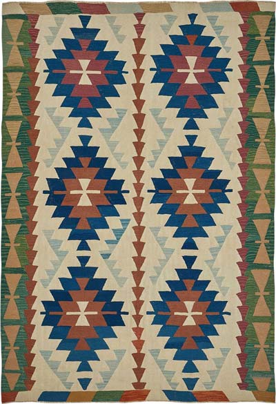 Turkish Handwoven Kilim Rug