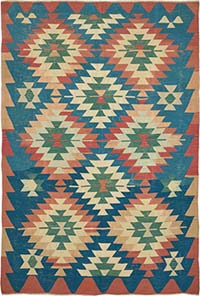 Turkish Handwoven Kilim Rug