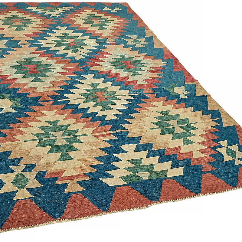 Turkish Handwoven Kilim Rug - K0092378