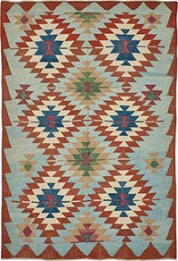 Turkish Handwoven Kilim Rug