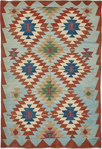 Turkish Handwoven Kilim Rug
