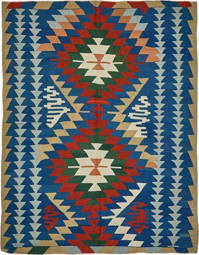 Turkish Handwoven Kilim Rug