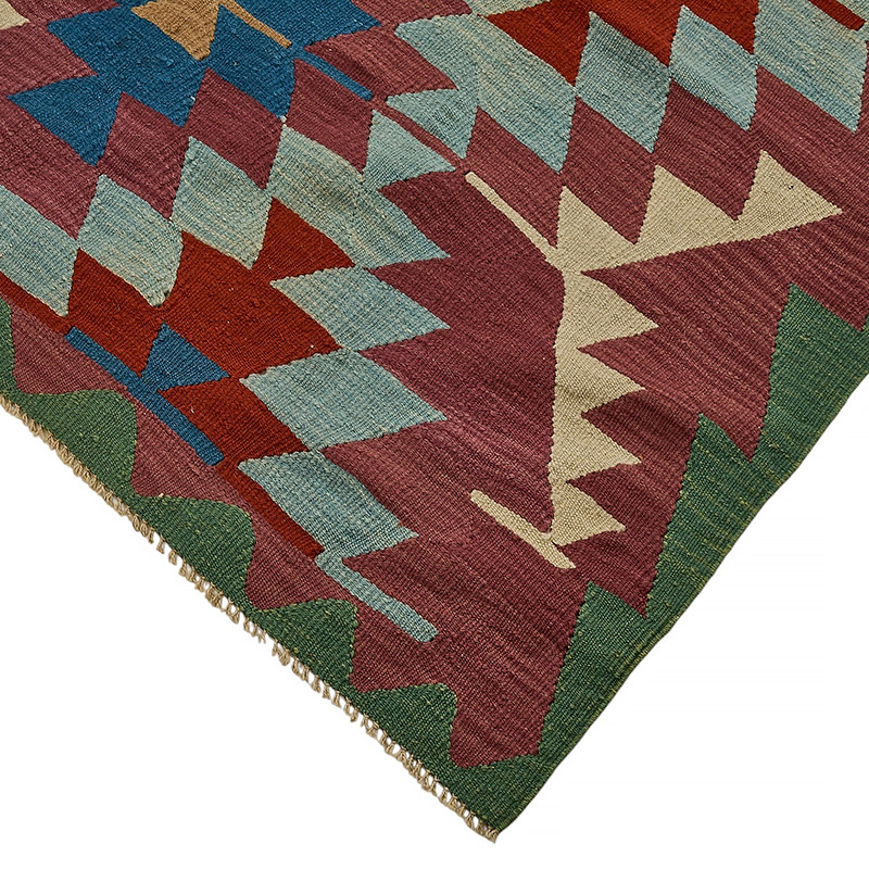 Turkish Handwoven Kilim Rug - K0092386