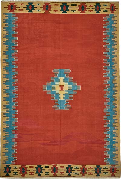 Turkish Handwoven Kilim Rug