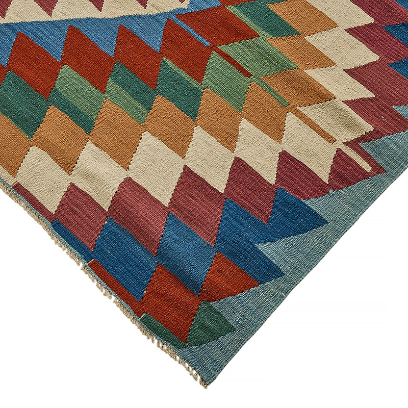 Turkish Handwoven Kilim Rug - K0092389