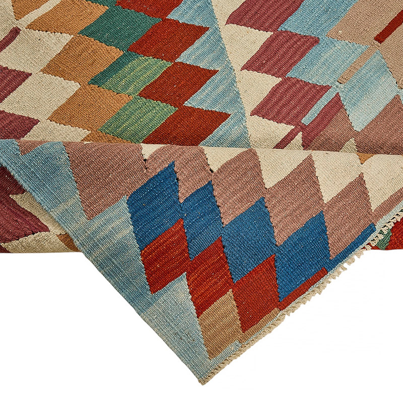 Turkish Handwoven Kilim Rug - K0092389