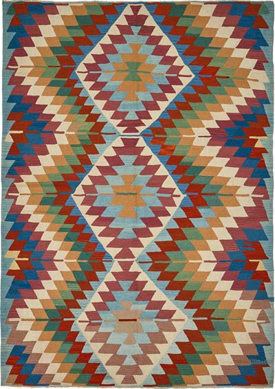 Turkish Handwoven Kilim Rug
