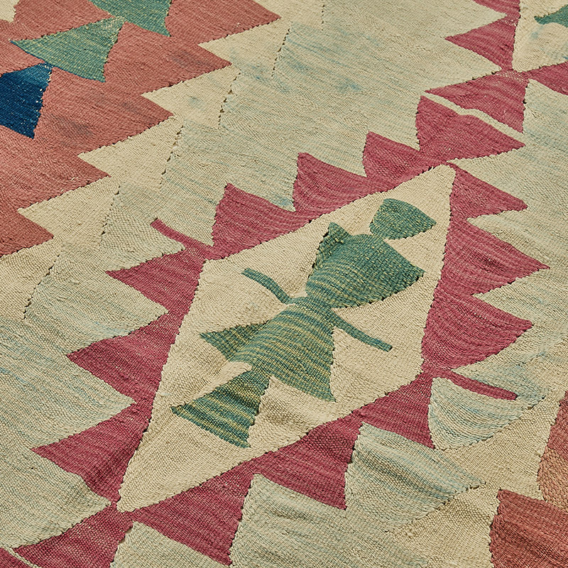 Turkish Handwoven Kilim Rug - K0092390