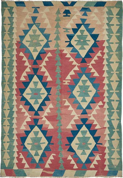 Turkish Handwoven Kilim Rug