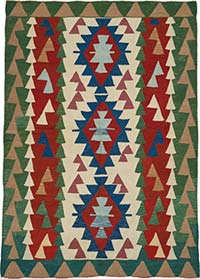 Alfombra Kilim Turca Tejida a Mano