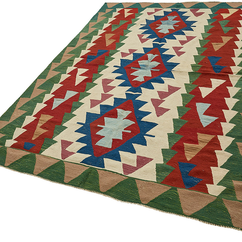 Turkish Handwoven Kilim Rug - K0092393