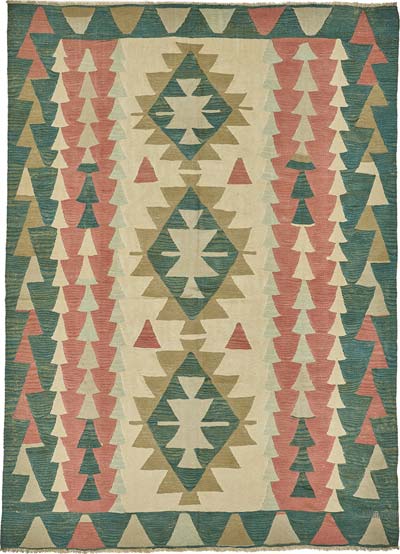 Turkish Handwoven Kilim Rug