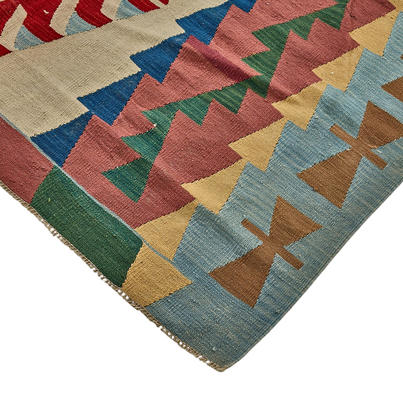 Turkish Handwoven Kilim Rug - K0092396