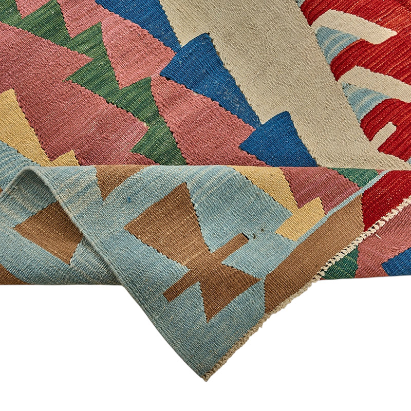 Turkish Handwoven Kilim Rug - K0092396