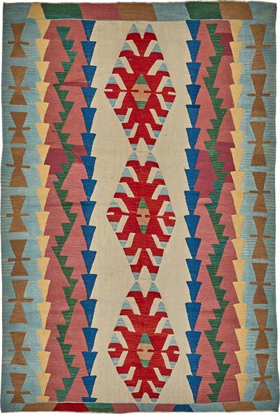 Turkish Handwoven Kilim Rug