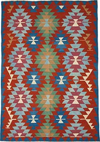 Turkish Handwoven Kilim Rug