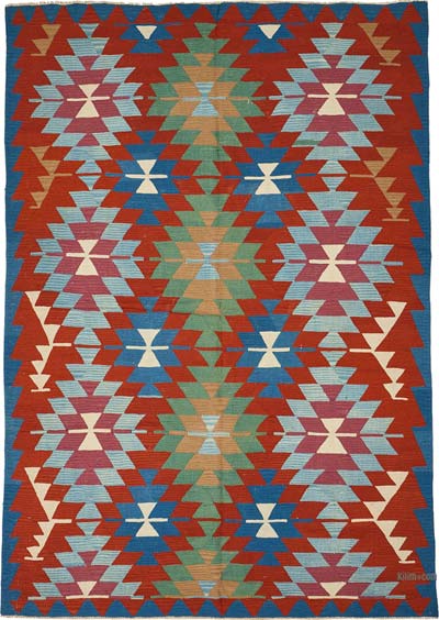 Turkish Handwoven Kilim Rug