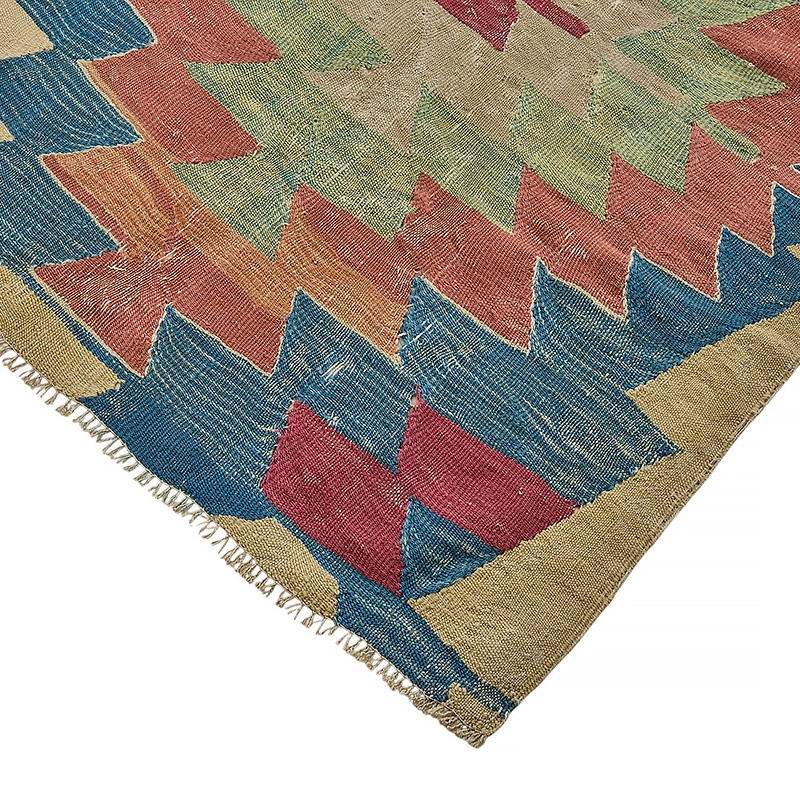 Turkish Handwoven Kilim Rug - K0092401