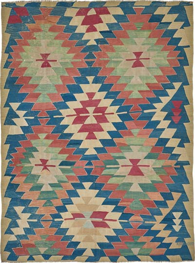 Turkish Handwoven Kilim Rug