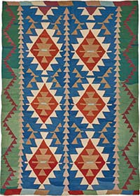 Turkish Handwoven Kilim Rug