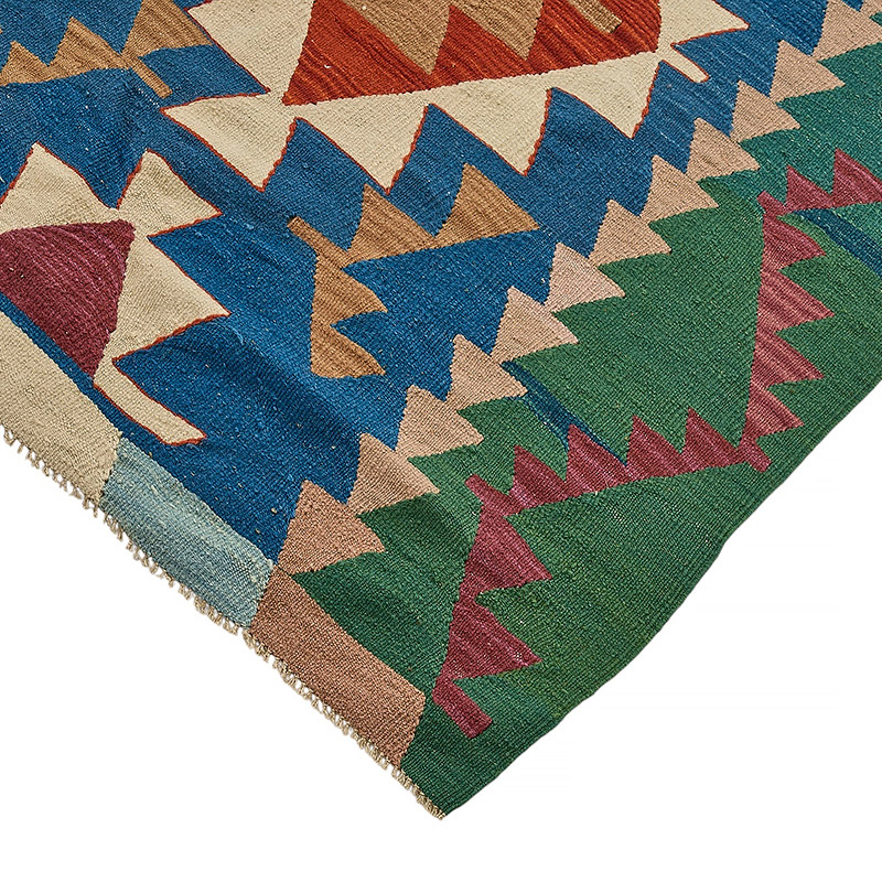 Turkish Handwoven Kilim Rug - K0092402