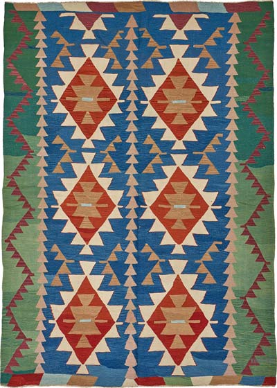 Turkish Handwoven Kilim Rug