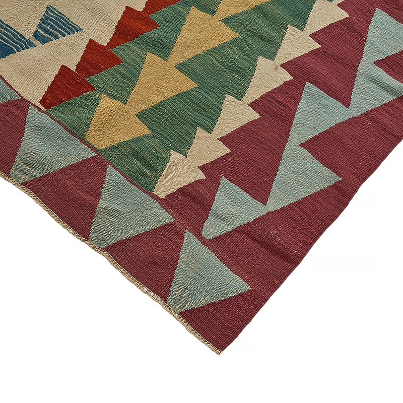 Turkish Handwoven Kilim Rug - K0092408