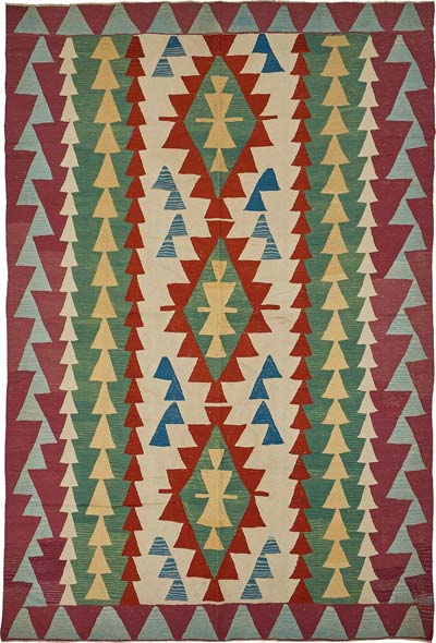 Turkish Handwoven Kilim Rug