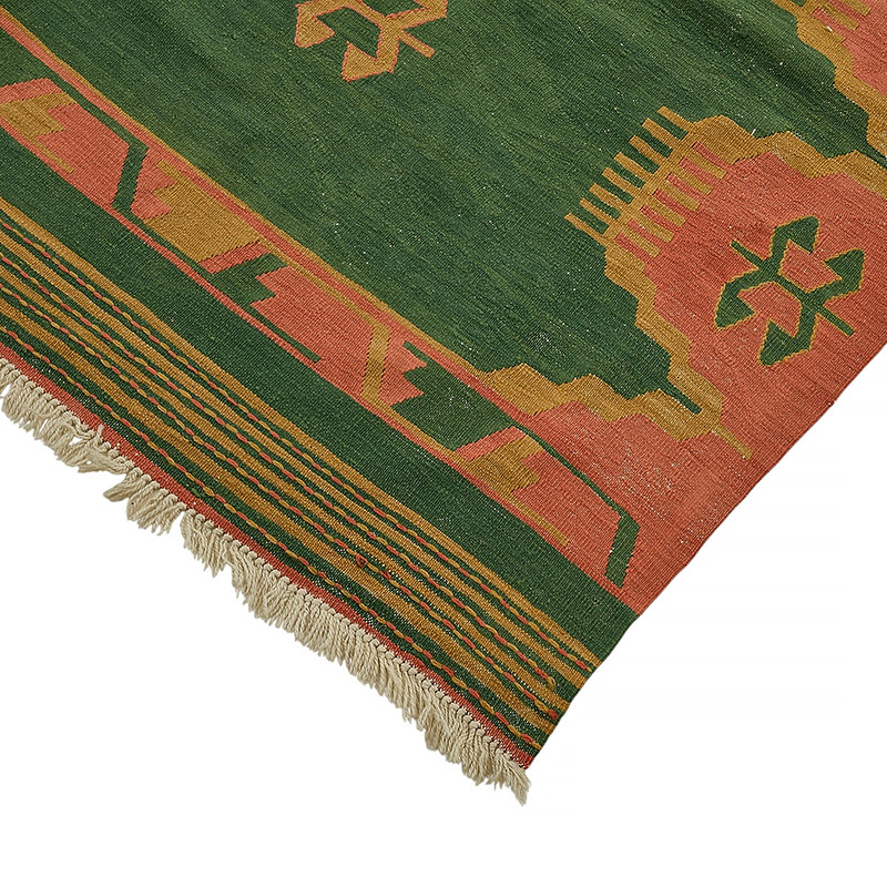 Turkish Handwoven Kilim Rug - K0092409