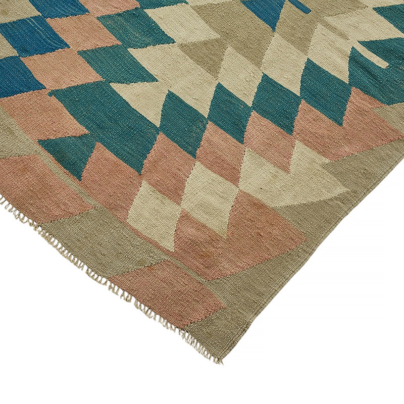 Turkish Handwoven Kilim Rug - K0092411
