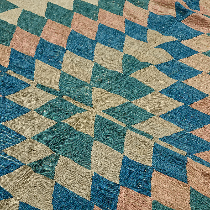 Turkish Handwoven Kilim Rug - K0092411