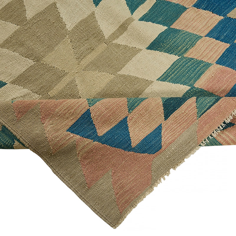 Turkish Handwoven Kilim Rug - K0092411