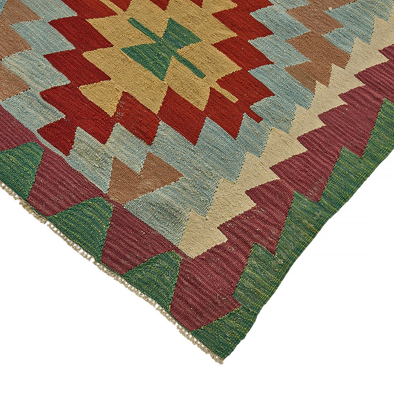 Turkish Handwoven Kilim Rug - K0092412