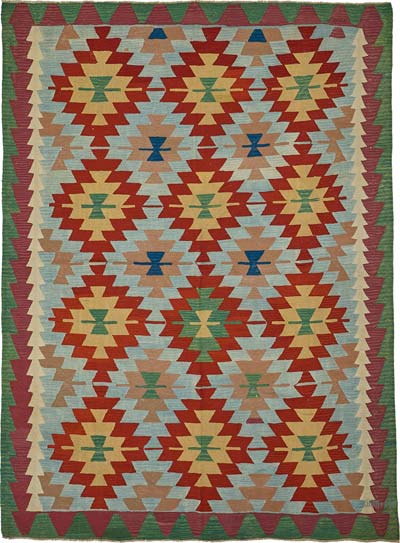 Turkish Handwoven Kilim Rug