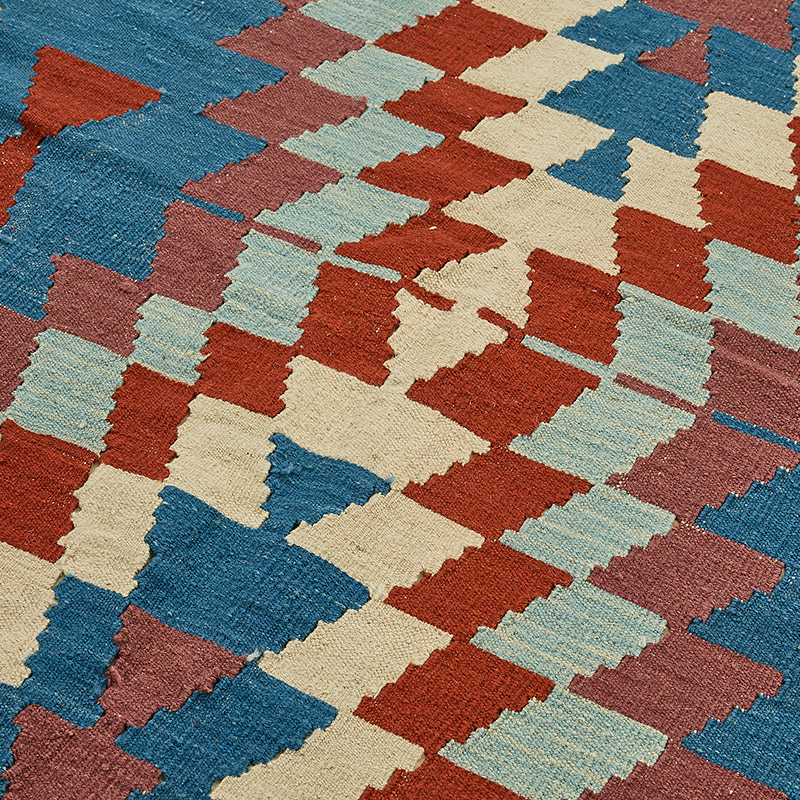 Turkish Handwoven Kilim Rug - K0092413