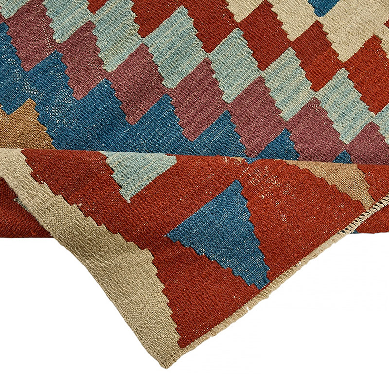Turkish Handwoven Kilim Rug - K0092413
