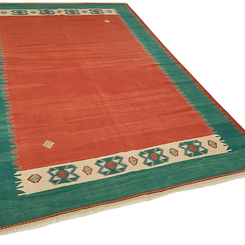 Turkish Handwoven Kilim Rug - K0092414